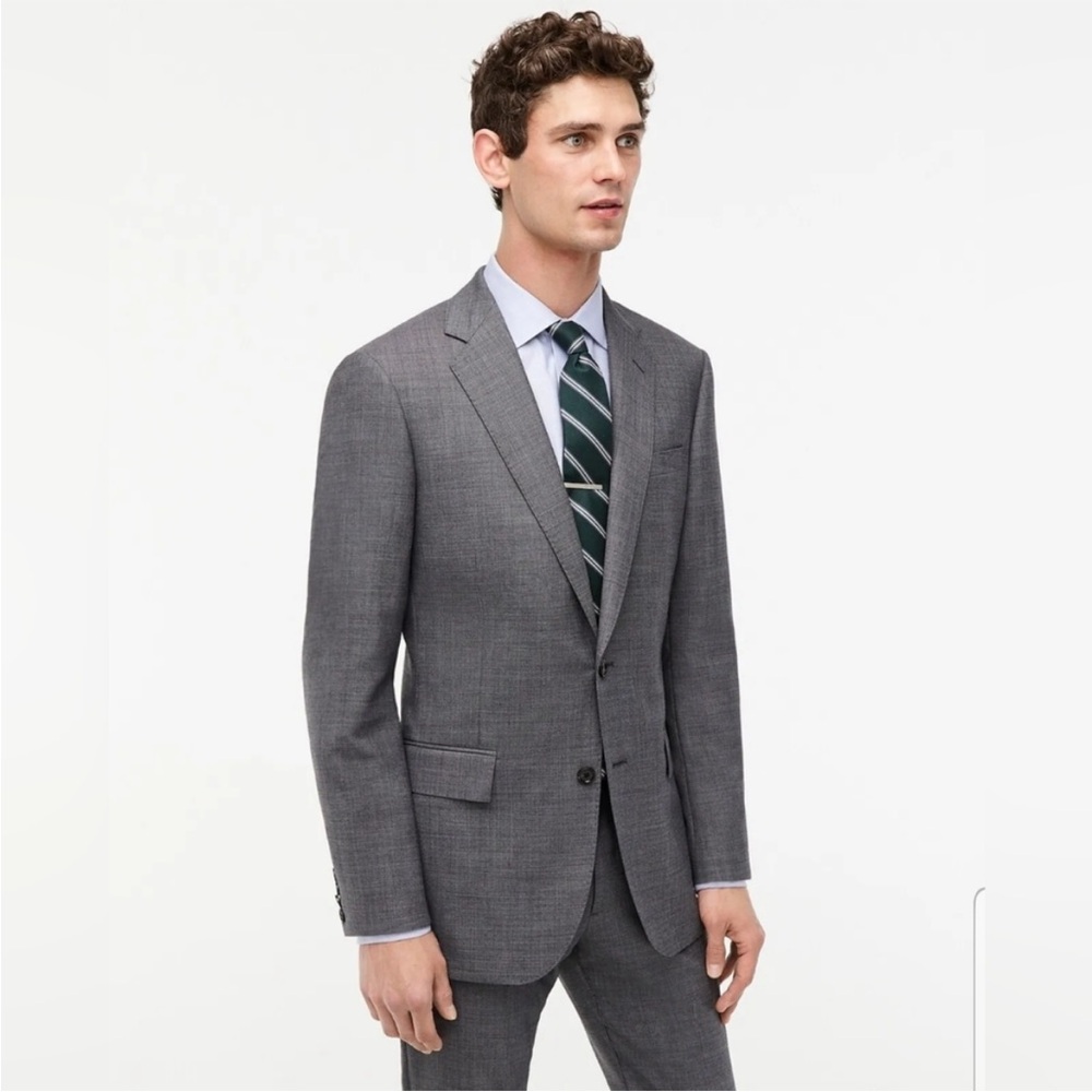 J. Crew Ludlow Slim Suit in Four-Season Wool Sz 40S‎ Pants Waist Sz 33